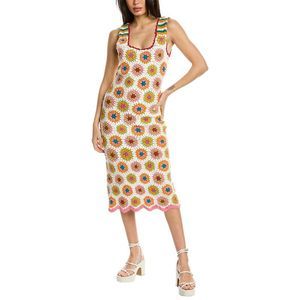 walter baker crochet dress Walter Baker Capri Crochet Dress Small $348